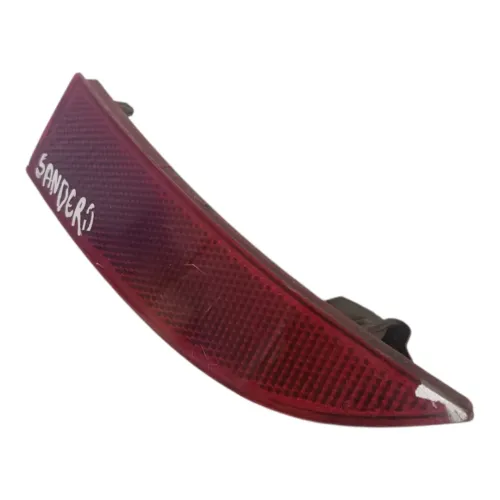 Refletor Parachoque Traseiro Esquerdo Sandero 2013 2020 Vermelho