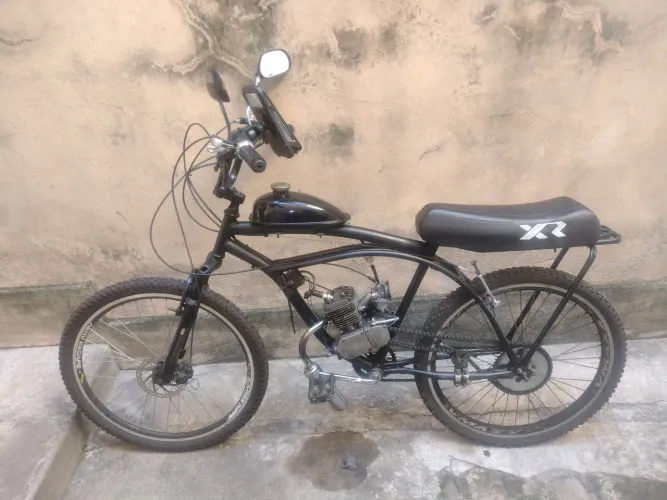 Bike motorizada 80cc - Motor novo, só com 2 meses de uso