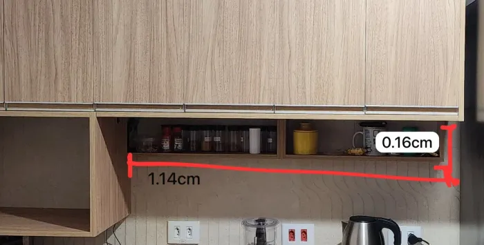 Móveis de cozinha planejados (MDF)