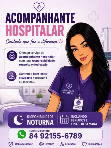 Acompanhante hospitalar 