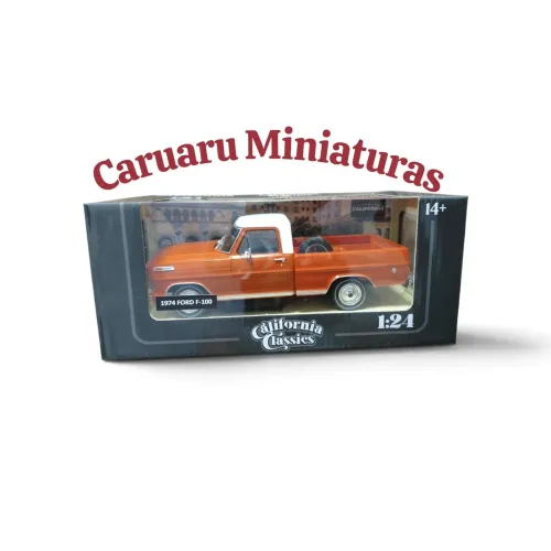 Miniatura 1/24 Ford F-100 (frete grátis) Só PE