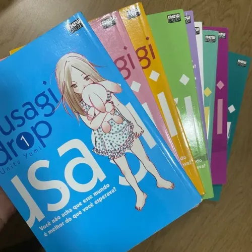 mangá usagi drop coleção completa 10 volumes