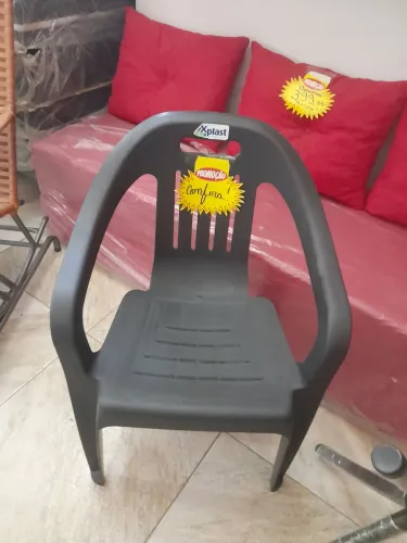 Cadeira de plástico