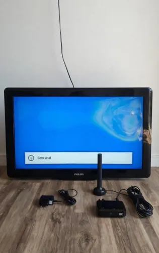 TV PHILIPS COM MANCHA NA TELA PRECO DE DESAPEGO