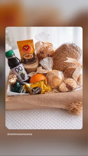 Cestas para café da manhã e chá da tarde 