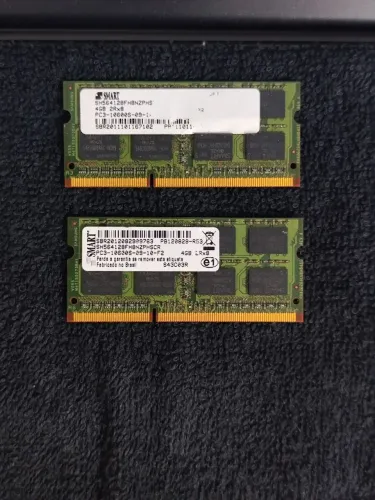 Memória RAM DDR3 para Notebook 2 x 4GB