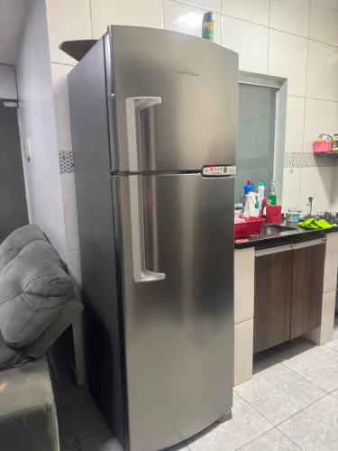 Geladeira inox
