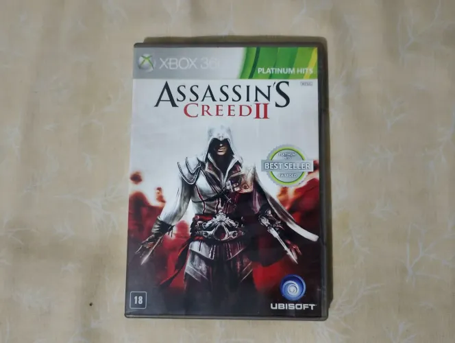 Jogo Assasin's Creed II Xbox 360, funciona nos Xbox One e Series via retrocompatibilidade