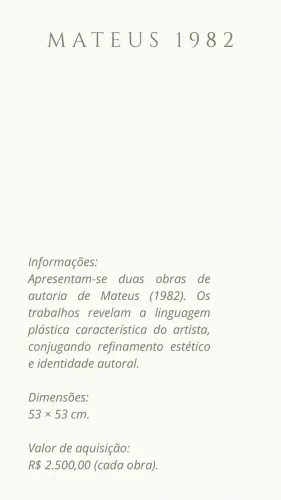 Obras Mateus 1982
