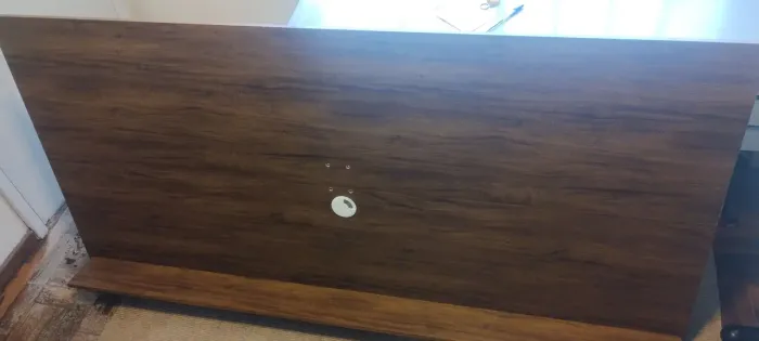 Painel de parede para tv em MDP usado bom estado! PRÁ VENDER !