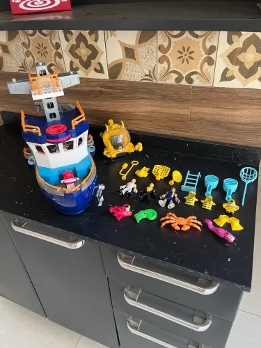 Super Navio Aventura da Imaginext (Fisher-Price)