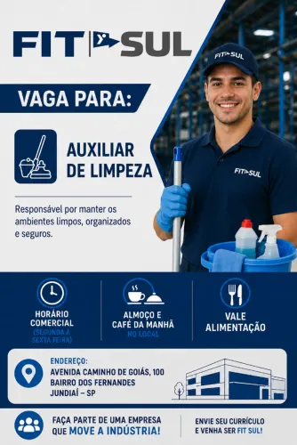 Auxiliar de Limpeza