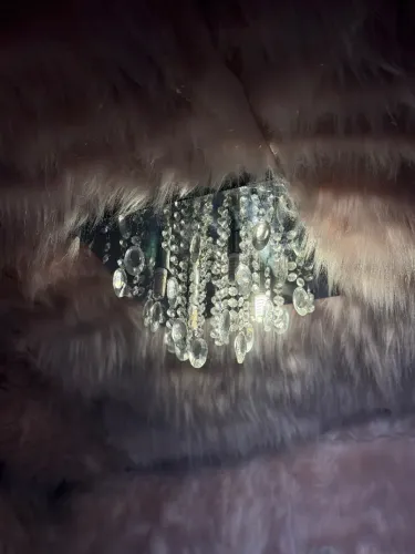 Luminária de Teto em Cristais