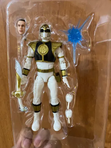 Power Rangers Branco - Lightning collection