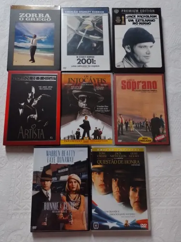 Dvd - conjunto de filmes antigos