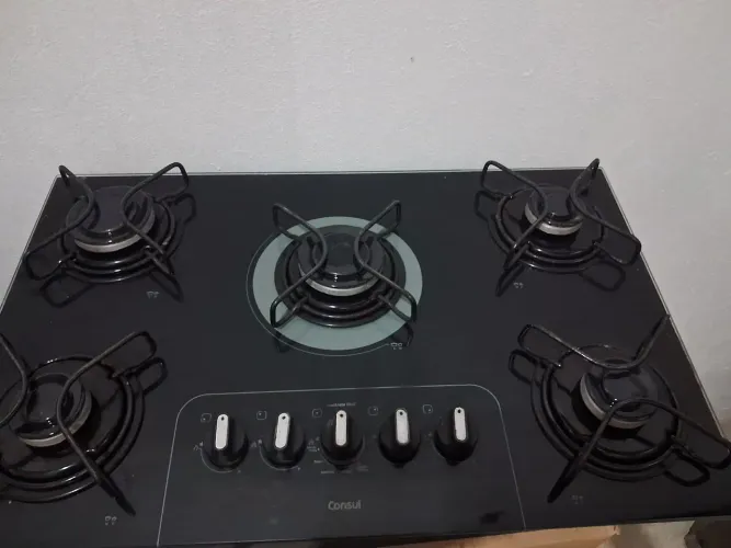 Fogão Cooktop 5 bocas
