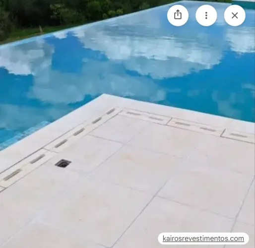 Piso antitérmico bege 1x1