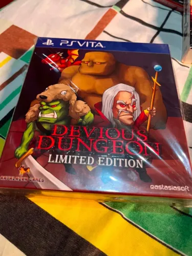 Jogo Ps Vita Devious Dungeon Limited Edition Ps Vita Lacrado