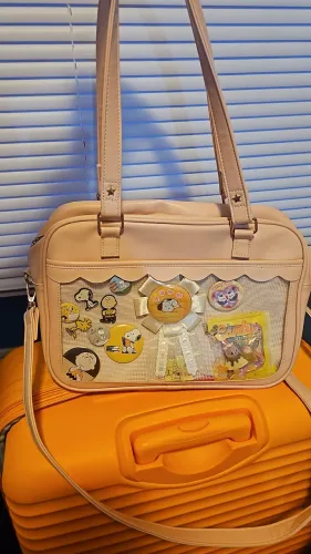 Bolsa Japonesa ITABAG Chillpaper Original Bolsa de ombro, escolar, faculdade