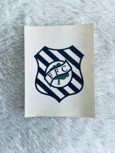 Escudo do Figueirense Figurinha Rara Show do Brasileirão 2007