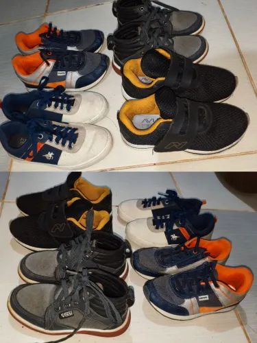 Bazar de calçado infantil masculino