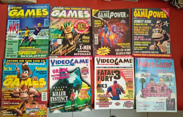 Revistas de Games antigas