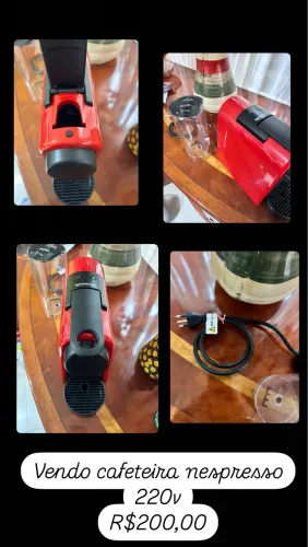 Cafeteira nespresso