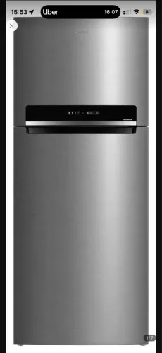 Geladeira Frost Free Duplex 473l Inverter Cor Inox Midea