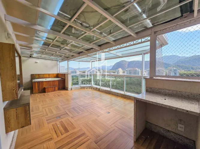 Blue London Green | Cobertura Duplex 3 quartos 134 m² na Barra da Tijuca