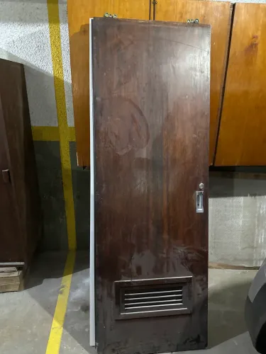 Doação Kit Portas Maciças 70x200 cm (branca e marrom)