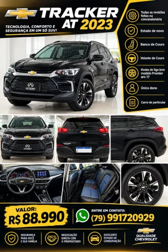 Chevrolet Tracker 1.0 Turbo 12V Flex Aut. (pcd) 2023