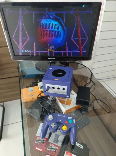 Nintendo Game Cube em excelente estado 