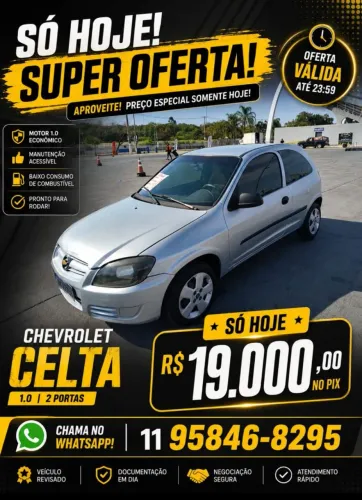 Chevrolet Celta Life/ LS 1.0 MPFI 8V Flexpower 3P 2012