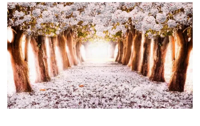 Imperdível- Painel Jardim Em Tecido Sublimado Retangular 2,50 L X 1,80 A (Novo)