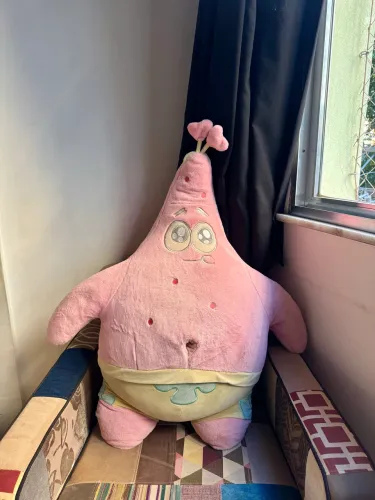 Pelúcia Gigante Patrick Estrela - Bob Esponja