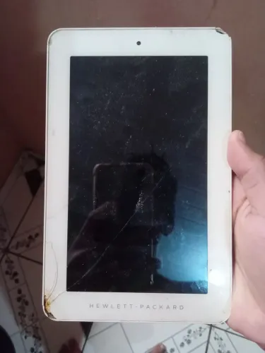 Tablete HP com defeito