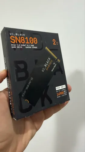 SSD WD Black SN8100 NVMe 2TB 5.0 o mais rapido até 14.900 MB/s