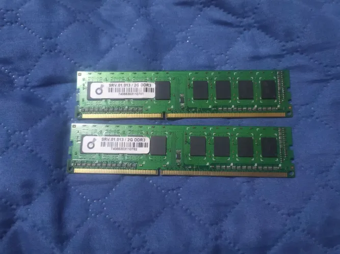 Ram ddr3 2×2 (4gb total) não negociável