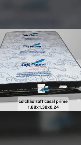 Colchão casal de molas 24 centímetros 