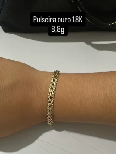 Pulseira de Ouro 18K 8,8g - Excelente Estado | Aceito Proposta