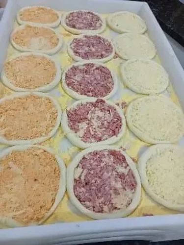 Esfirras congeladas 