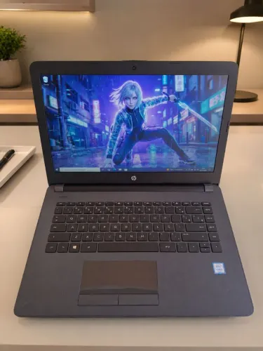 Notebook HP i5-7ª 8GB Bateria Boa