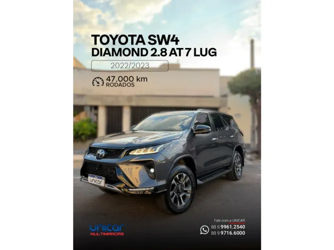 Toyota Hilux SW4 4X4 2.8 Diesel 2023