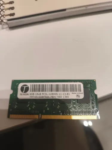 Memória ram DDR3L 4gb 1600 mhz