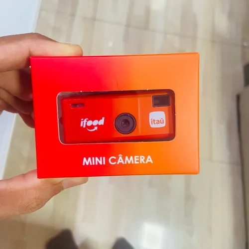 Mini Câmera ifood Rock in Rio