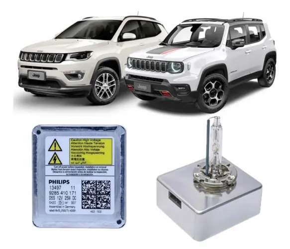 Lâmpada xênon D5s 25w 4300k  Jeep Compas Renegade Audi  
