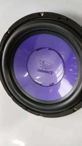 Subwoofer Treefrog TXW12PU som alto falante antigo carro 12 oldschool