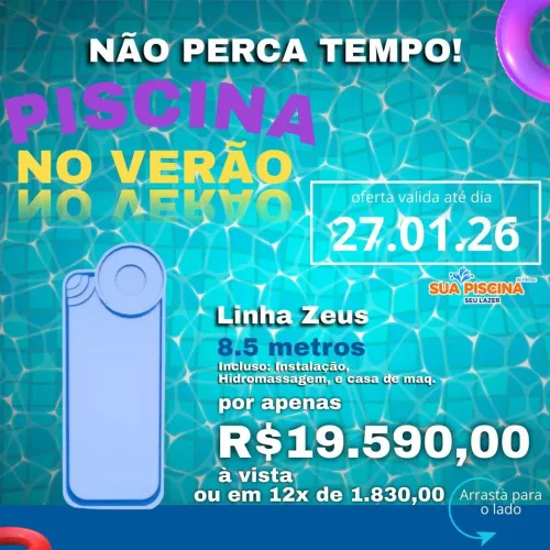 Piscina de fibra de vidro 