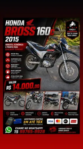 Honda Bros 160 flex
