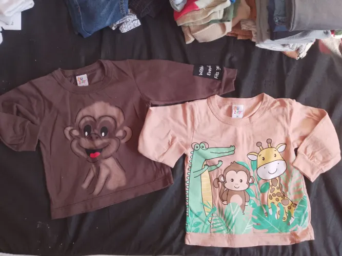 Lote roupas menino bebê
